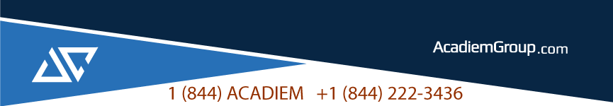 1 (844) ACADIEM